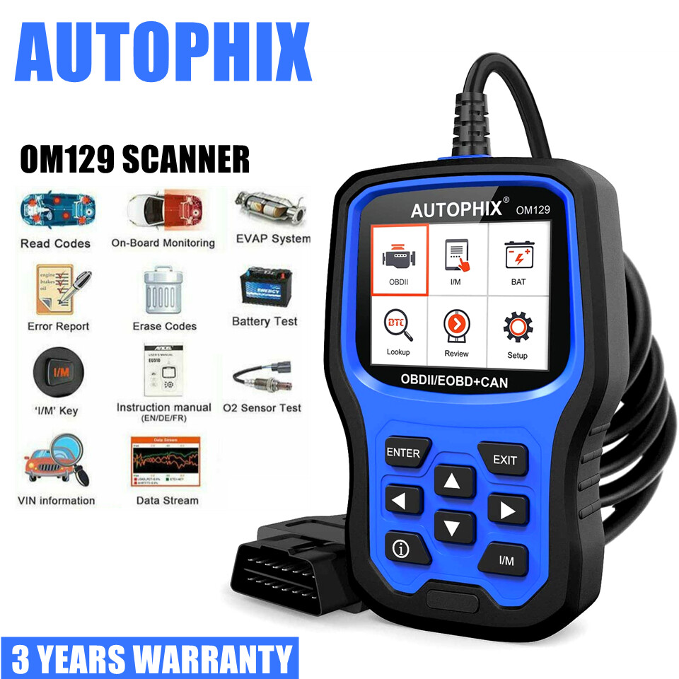 OBD2 Code Reader Automotive Scanner Check Engine Fault Diagnostic Battery Test