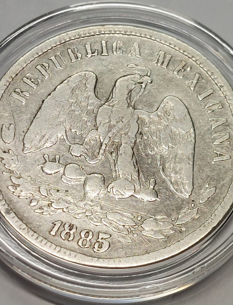 1885/3 Cn M/H - 50 Centavos Mexico