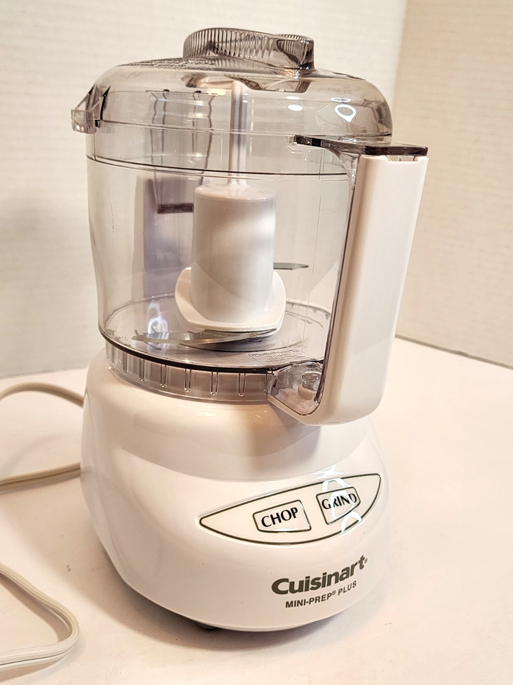 Cuisinart Mini-Prep Plus Food Processor - 3 cup - DLC-2A White - Tested & Works