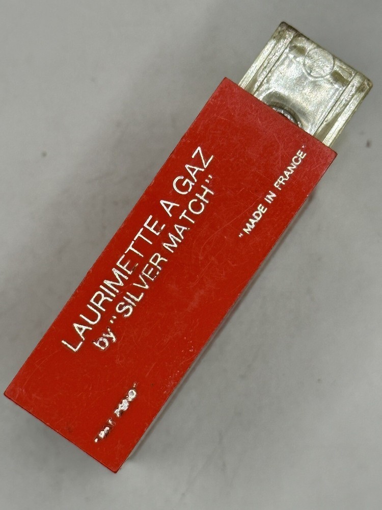 Collectible Poclain Silver Match Lighter