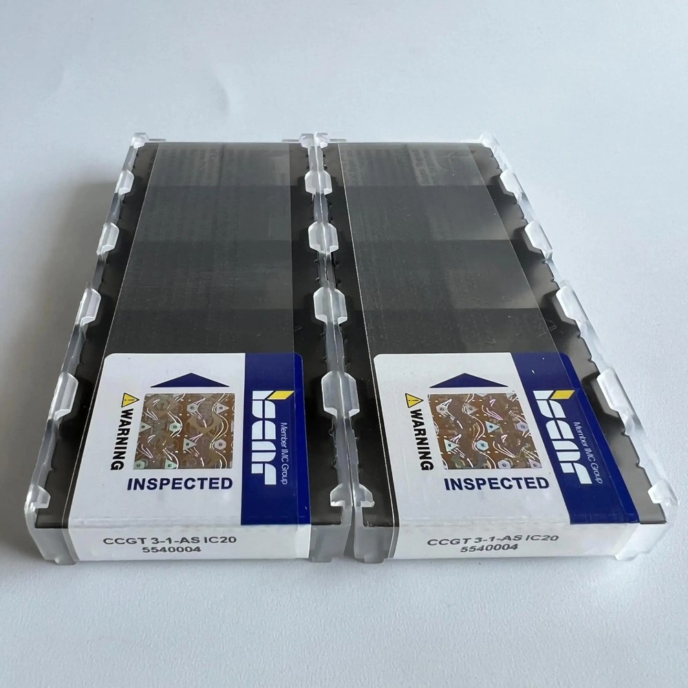 ISCAR / CCGT09T304-AS IC20 / 10 Pcs