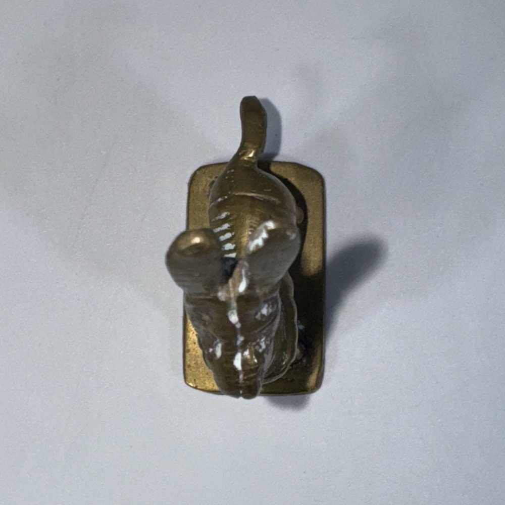 Vintage Handmade Solid Brass LLama Figurine