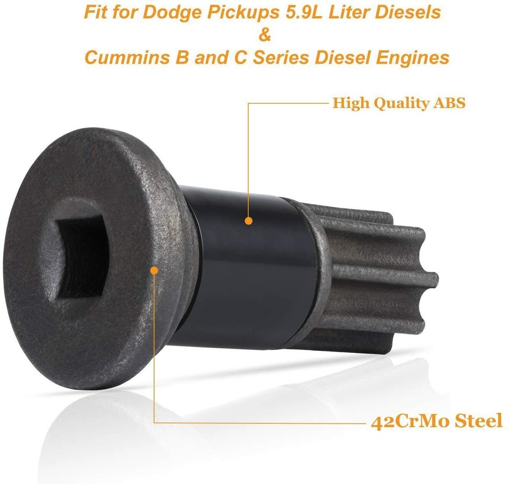 Injection Pump Gear Puller & Cummins Engine Barring / Rotating Tool for Dodge