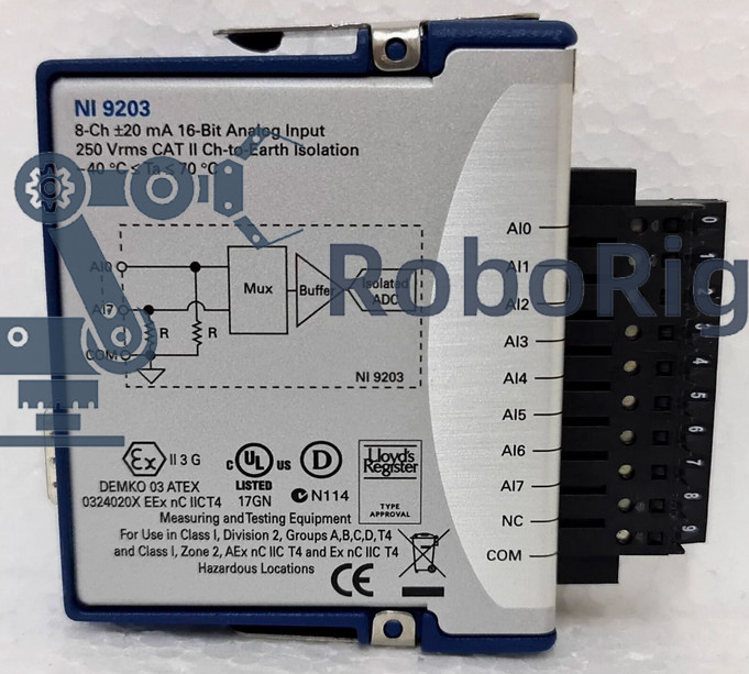 New National Instruments NI 9203 779516-01 Interface Module