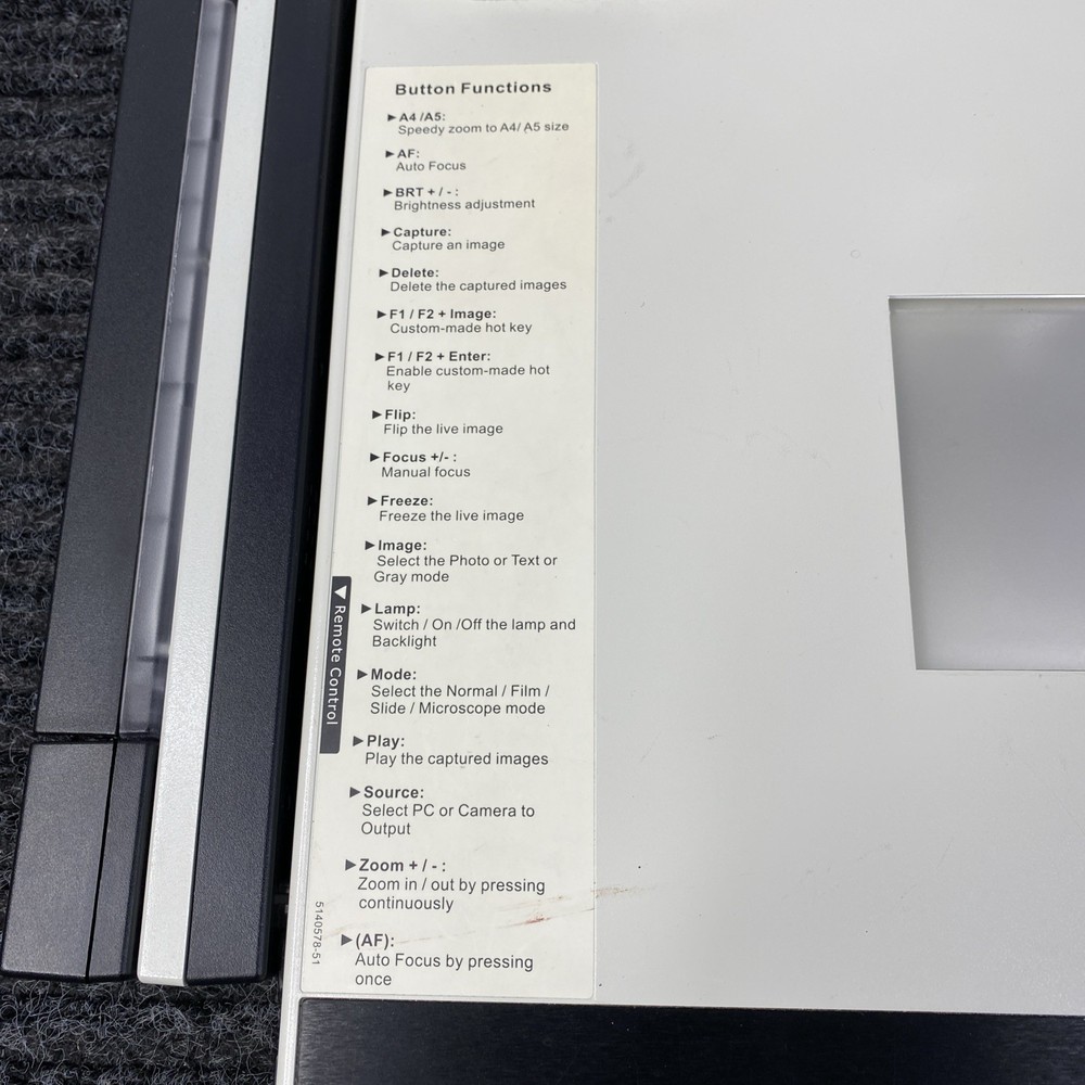 Lumens PS400 Digital Visualizer Overhead Projector