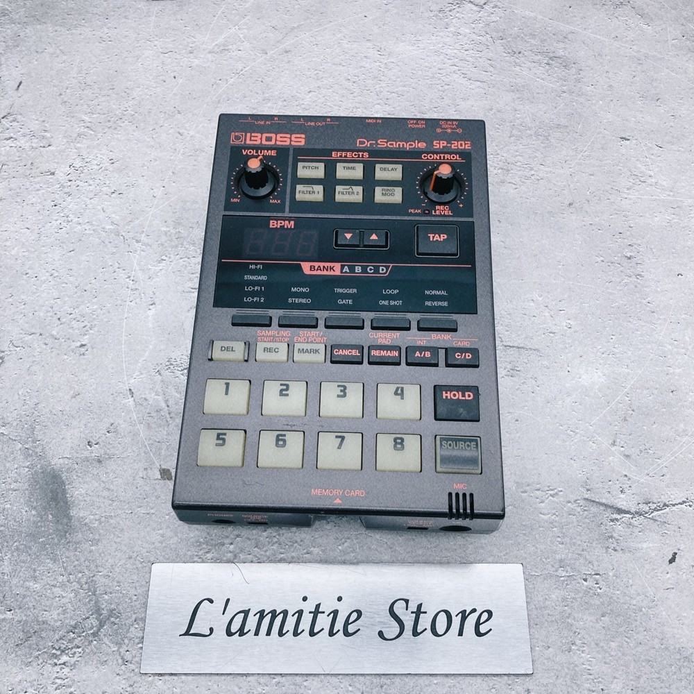 BOSS SP-202 Dr. Sample Sampler Looper Drum Machine SP202 Operation Confirmed JP