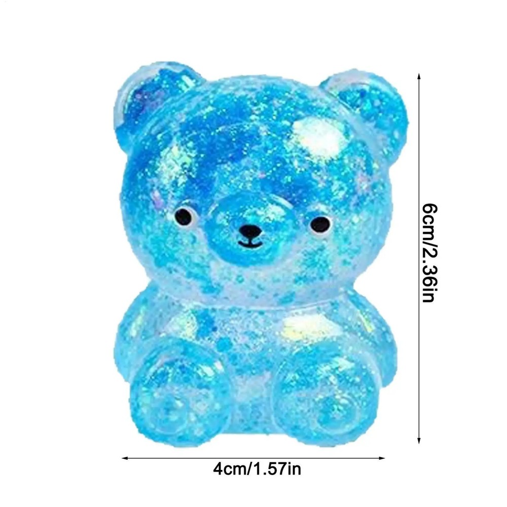 1 Piece Random Color Stress Relief Squishy Bear