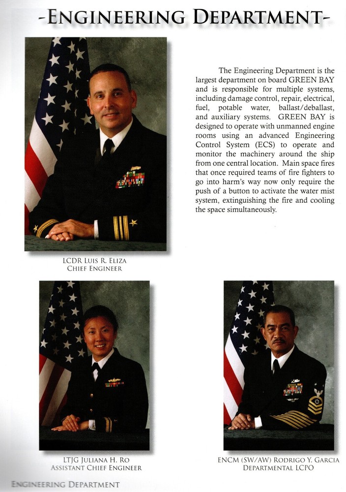 ☆ USS GREEN BAY LPD-20 NAVY SHIP COMMISSIONING DAY PROGRAM 2009 ☆