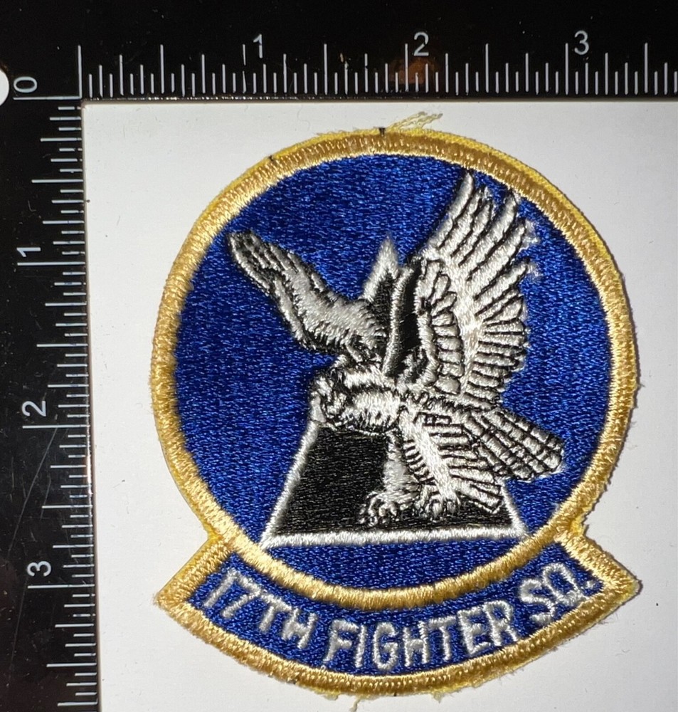 Cold War US Air Force USAF 17th Fighter Squadron Patch