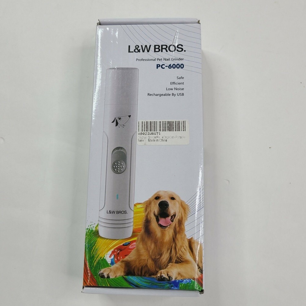 L&W Bros Professional Pet Nail Grinder PC-6000