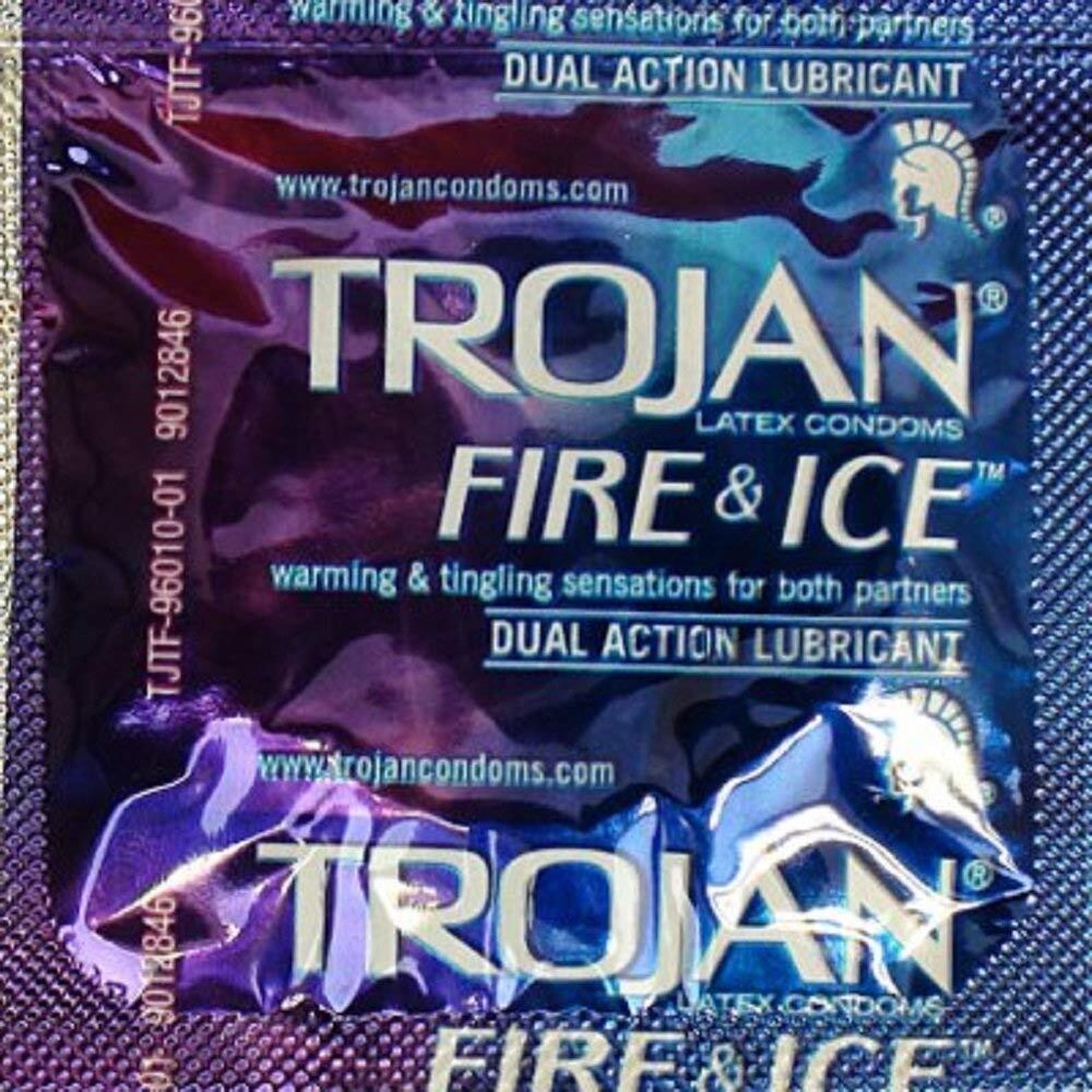 Trojan '3s Fire and Ice Pack of 6