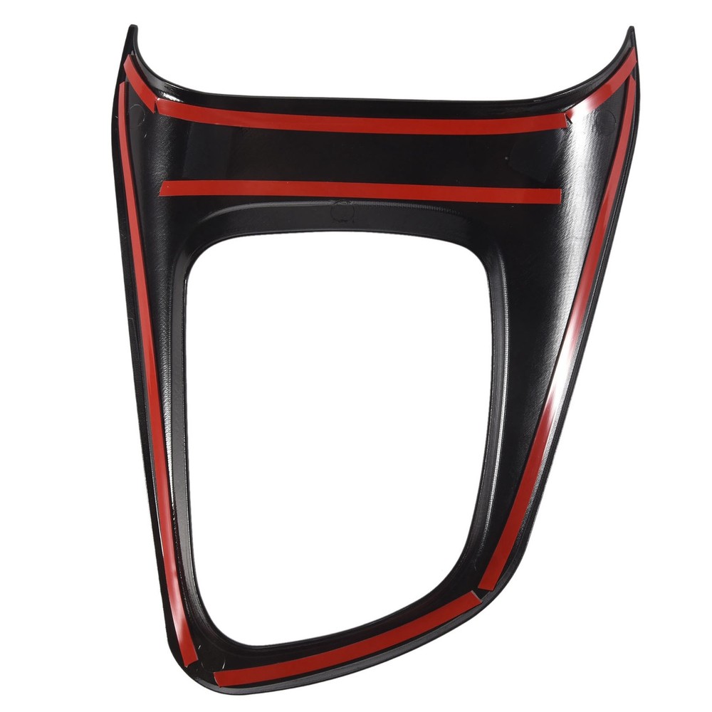 Glossy Black Central Gear Panel Control Panel Decal Interior Modification8315