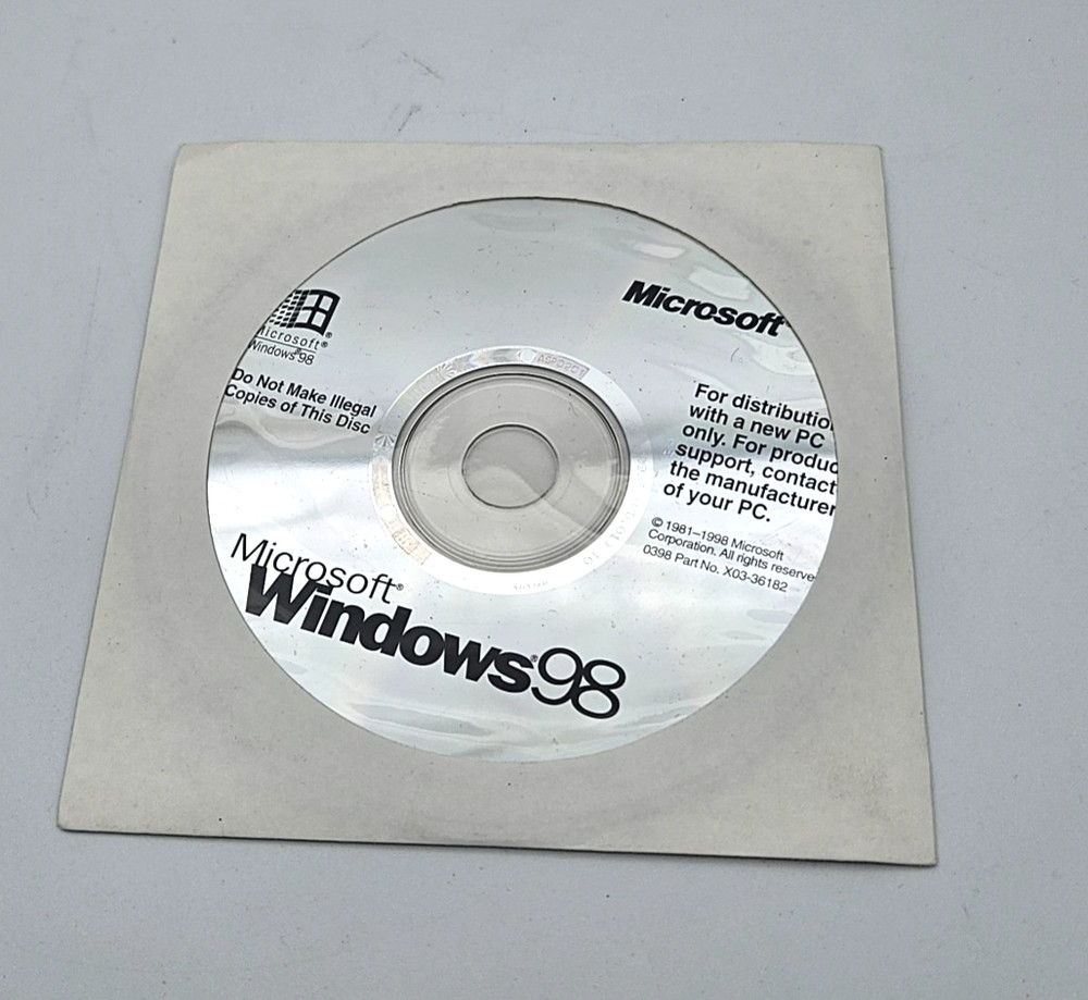 Vintage Microsoft Windows 98 FrontPage 98 PhotoSuite CD Lot Boot Disk ProCD
