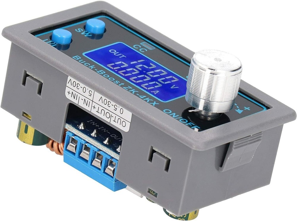 DC Adjustable Step Up Down Buck Boost Power Supply Voltage Regulator LCD Module