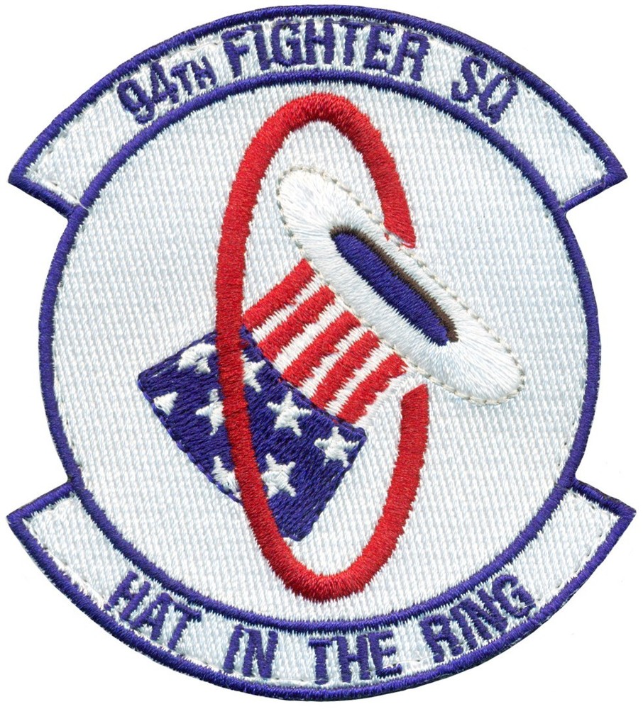 USAF 94th FIGHTER SQUADRON PATCH