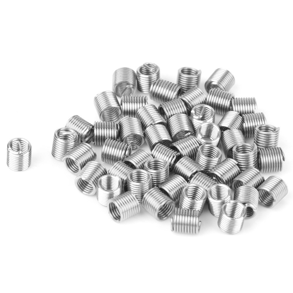 Coiled Wire Insert 50pcs M3 X 2D Stainless Steel Combination Tool Set For