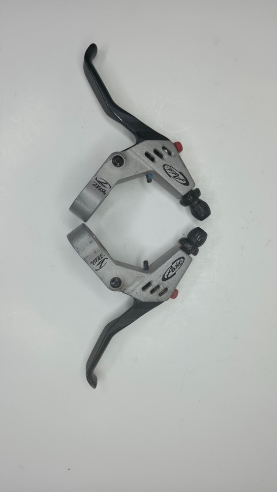 Avid Speed Dial 7 V-Brake Lever Set Gray & Black Linear Pull 1st Generation MTB