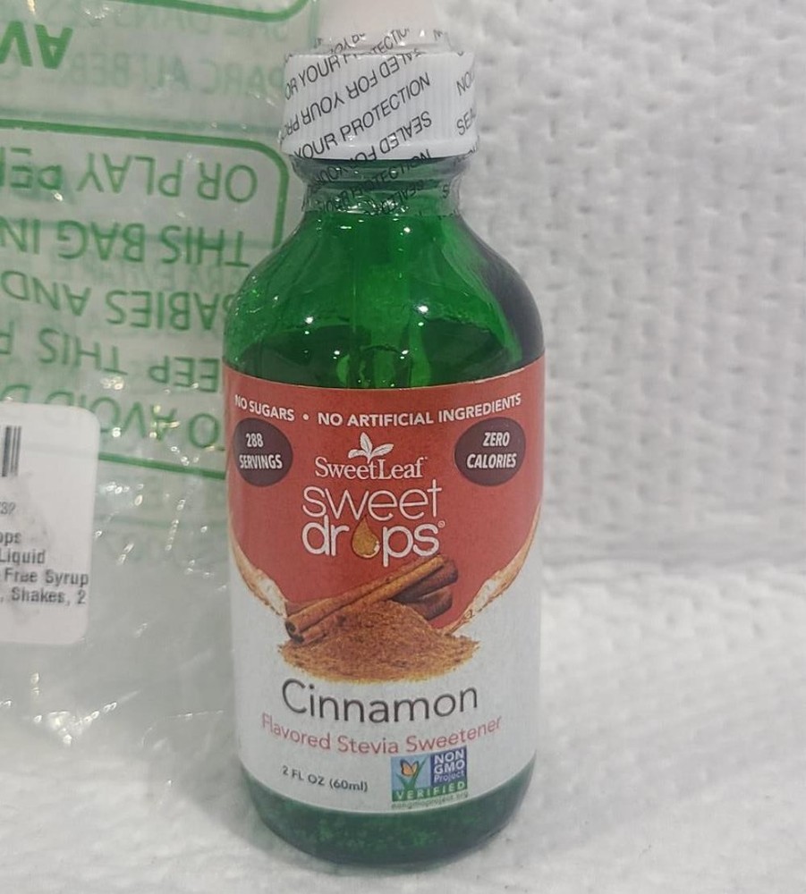 SweetLeaf Stevia Liquid Sweet Drops - Cinnamon Flavored Drops