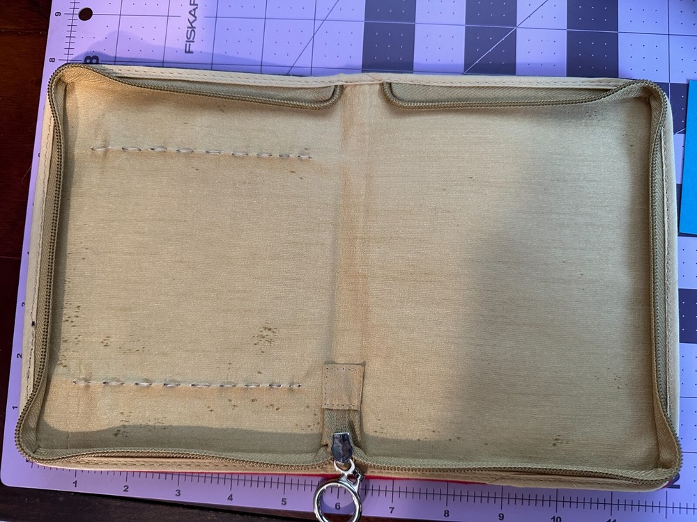 Knitter's Pride Zing Crochet Hook Case - Red (Case Only!)