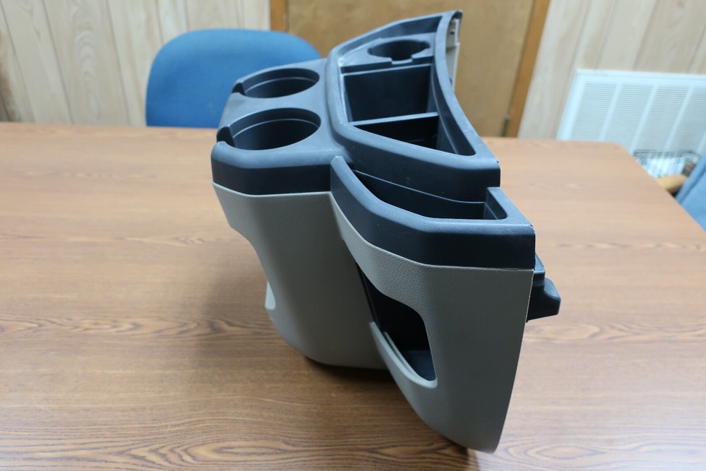 97-15 Ford Econoline Van Tan Center Console Cup Holder
