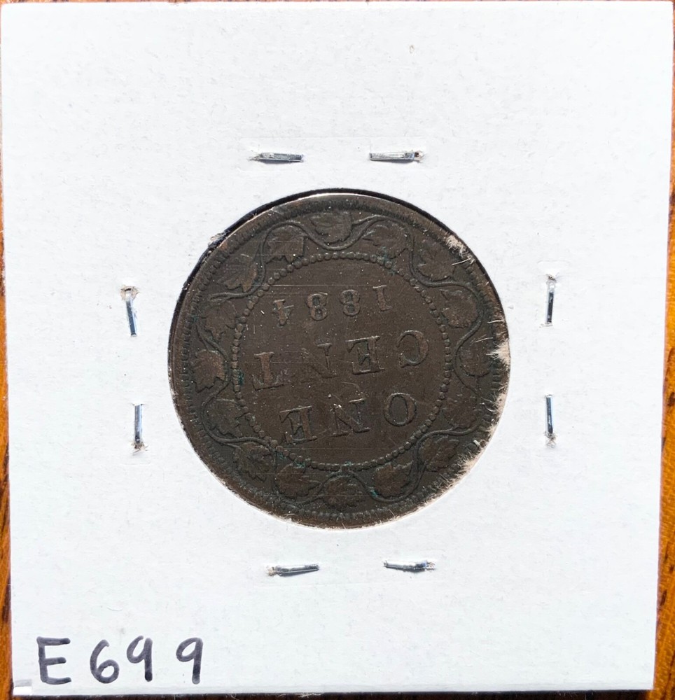 1884 Canada 1 Cent