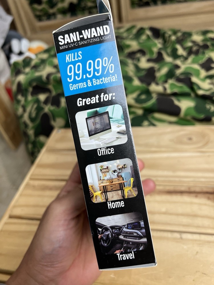 SANI WAND MINI SANITIZING LIGHT - White