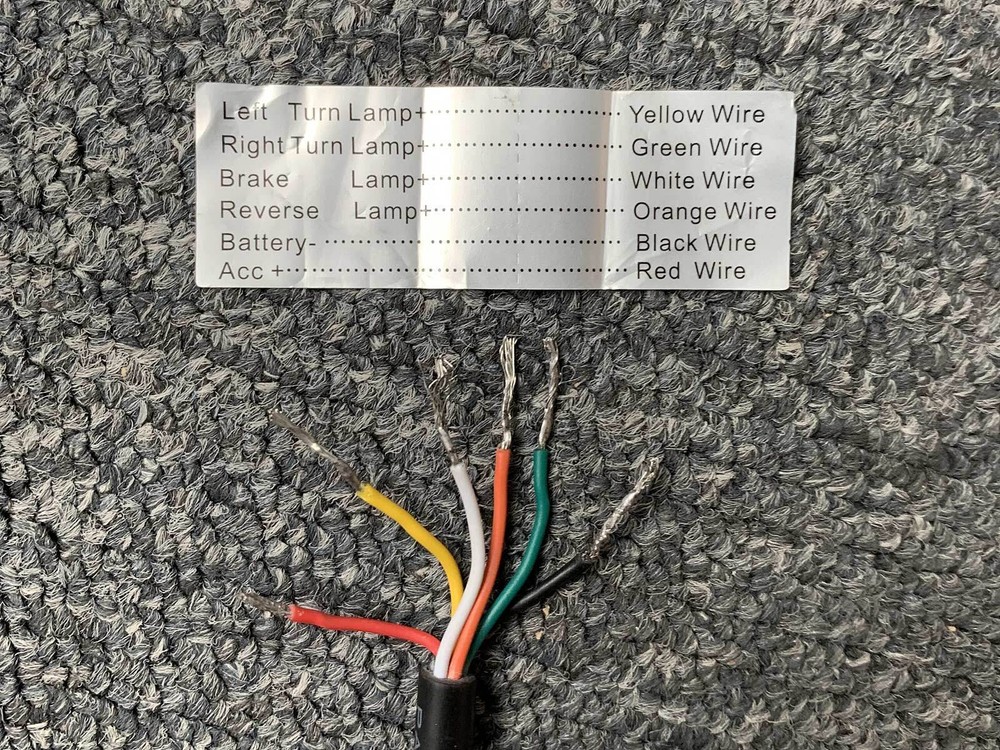 4-ways Wire Harness 3pins For Chasing Lights Bluetooth + Remote Control + Switch