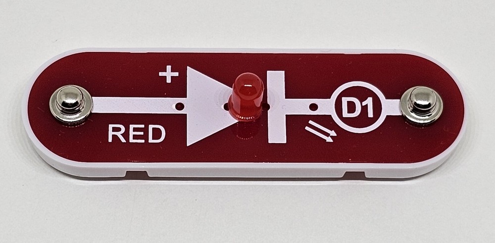 Snap Circuits Elenco D1 Red Light Emitting Diode Replacement Part Snap Arcade