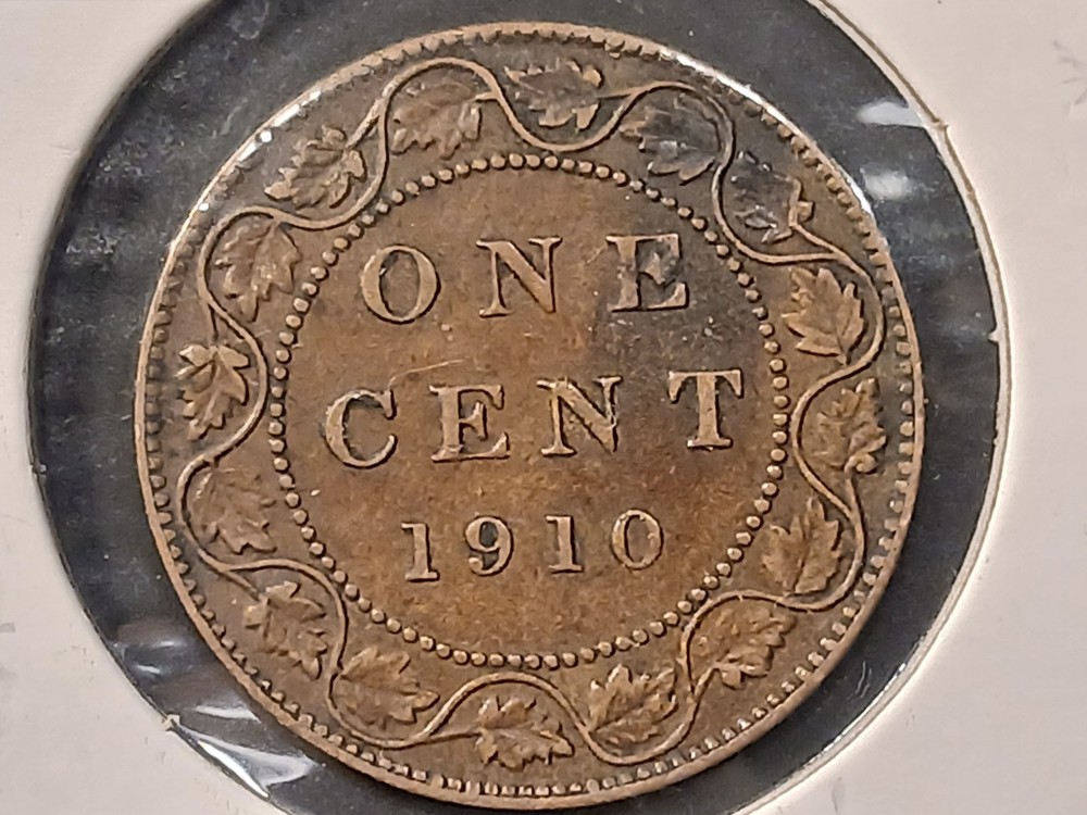 1910 Canada Edward VII Large Cent #3