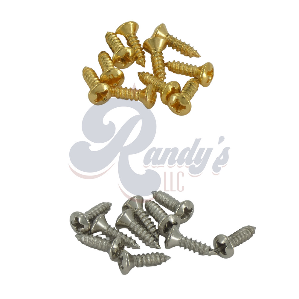 Advanced Plating Pickguard Screws (10-Pack) Small - Fits Gibson®