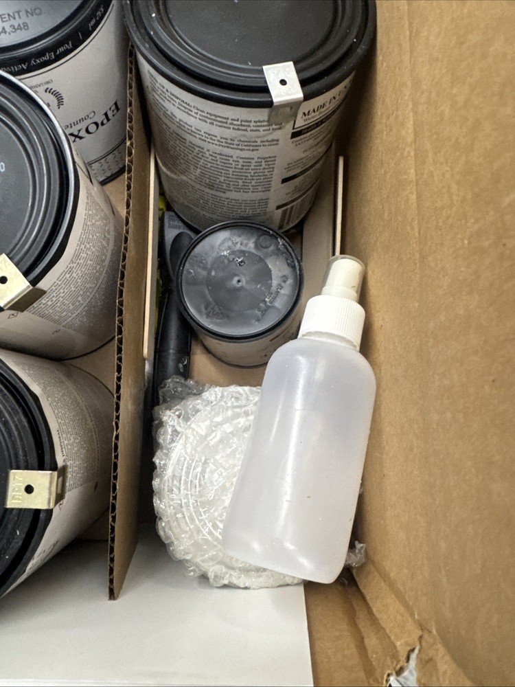 Giani Carrara White Marble Epoxy Countertop Kit