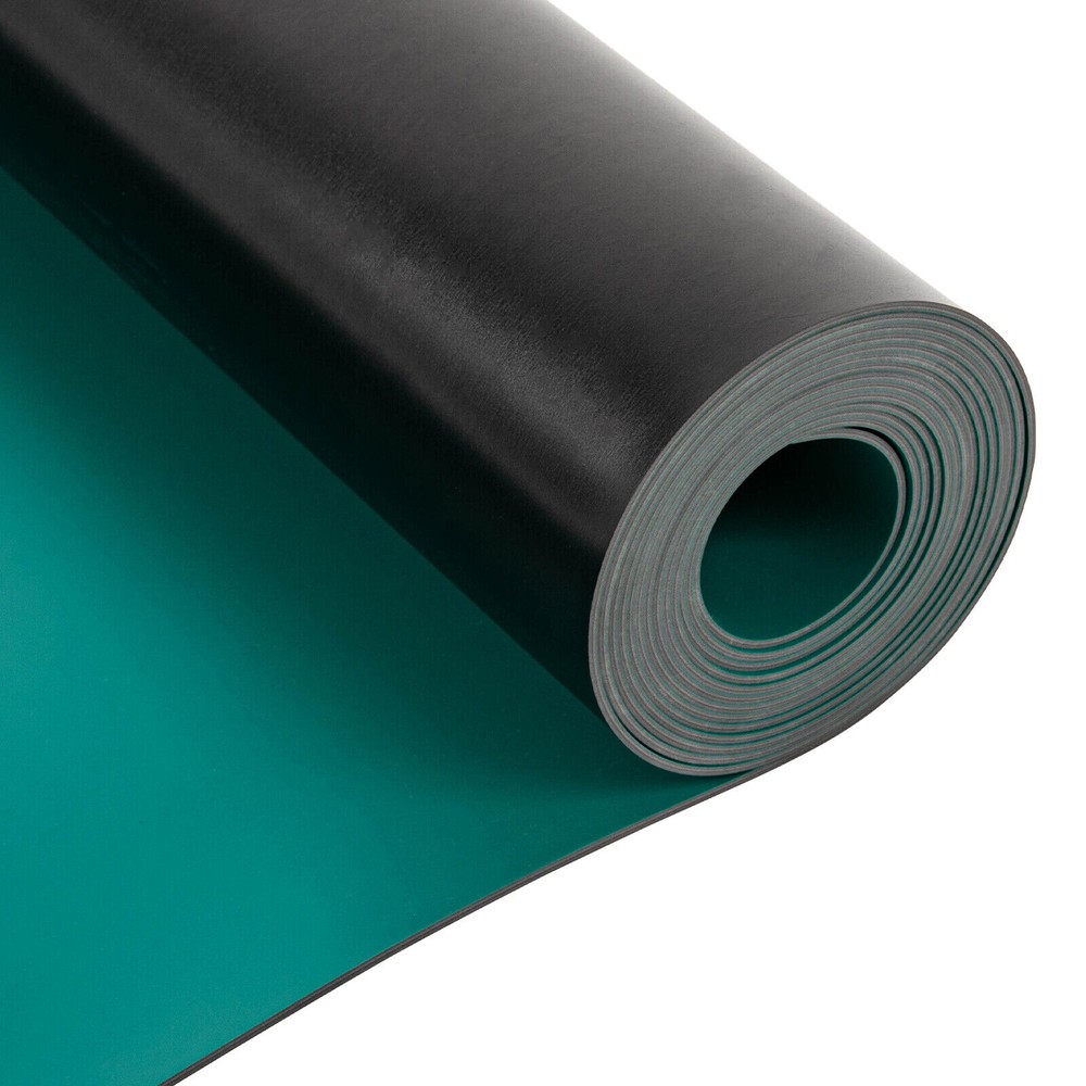 Anti-Static ESD Rubber Table Floor Mat 118" x 23" Large Fit For Workbench