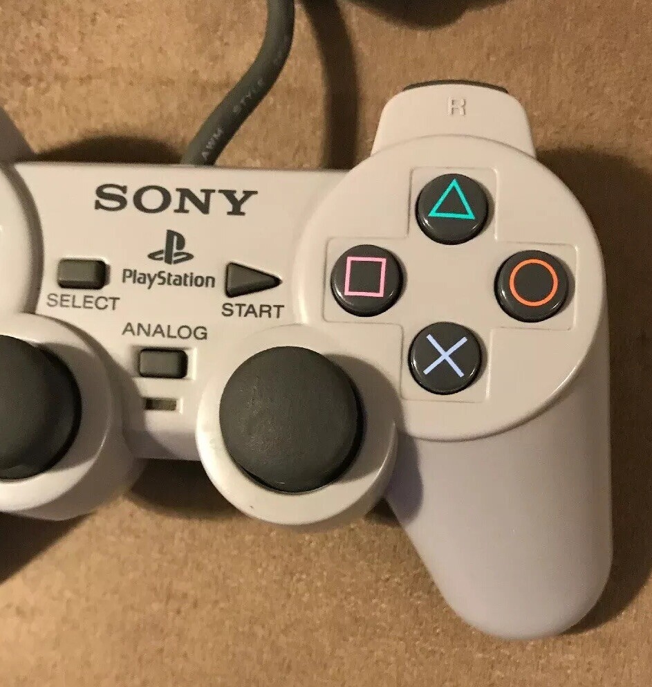 Official Sony PlayStation 1 PS1 Joystick Controller! ~ Works Great! ~ Authentic!