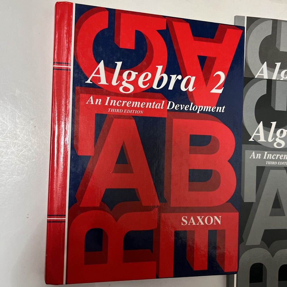 Saxon Algebra 2 SET (3rd Edition) Textbook, Answer Key & Test Forms (very Good)