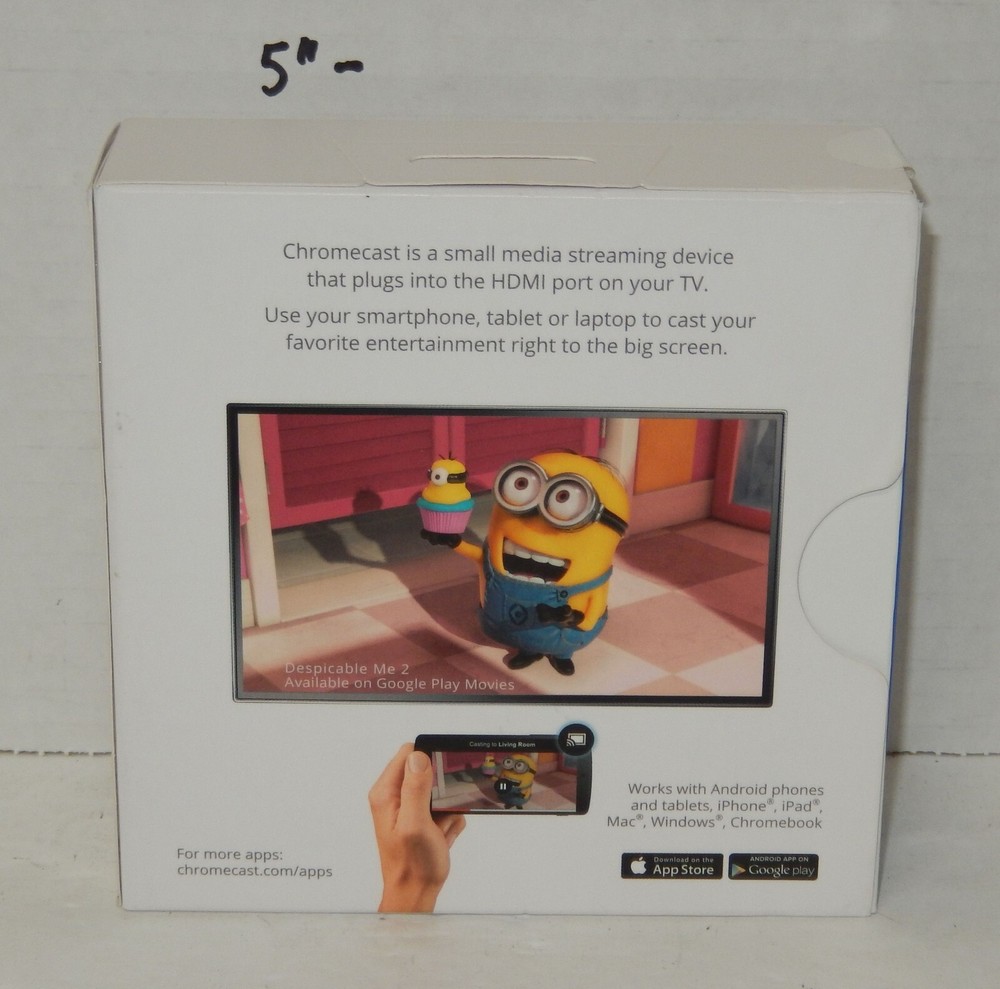 Google Chromecast Model H2G2-42 Streaming Device