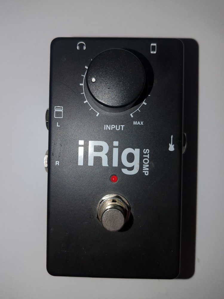 IK Multimedia iRig Stomp iOS Guitar Pedal