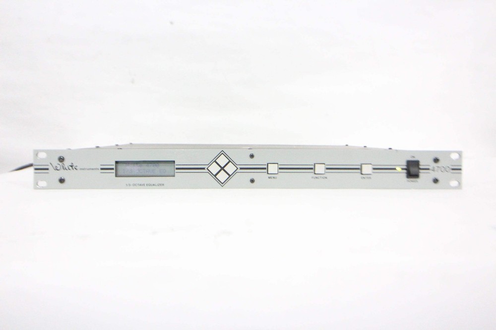 White Instruments 4700 1/3 Octave Equalizer