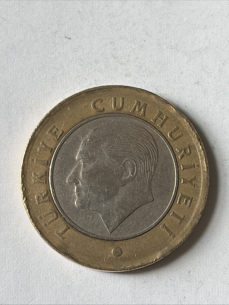 2012 Turkey Coin-1 Lira-Circulated