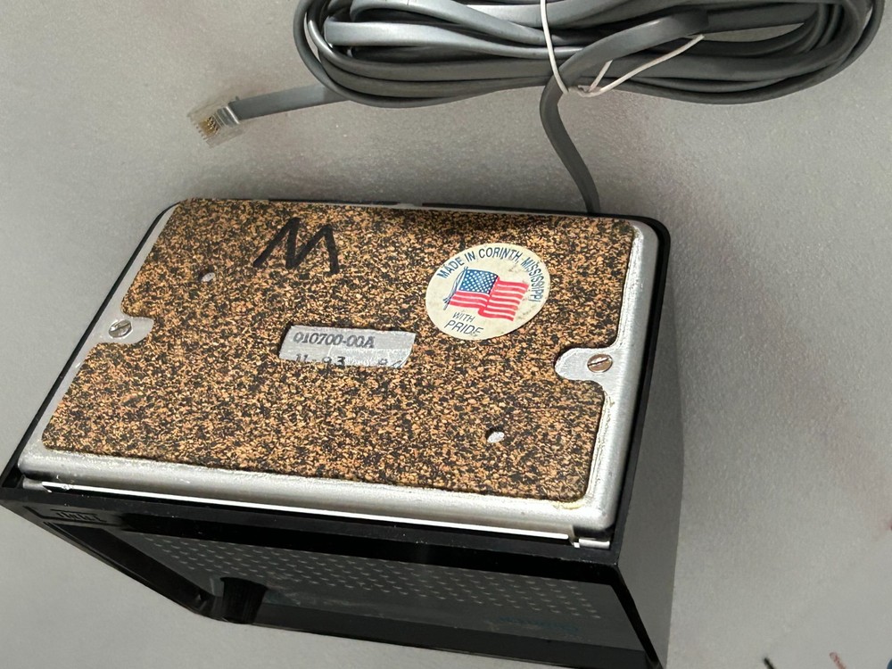 ITT ORATOR Phone-Intercom Amplified Speaker Box 010700-00A BLACK USED