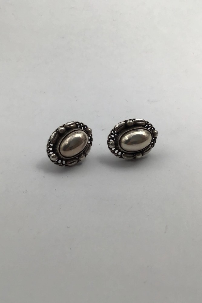 Georg Jensen Sterling Silver Stud Earrings (No. 39)