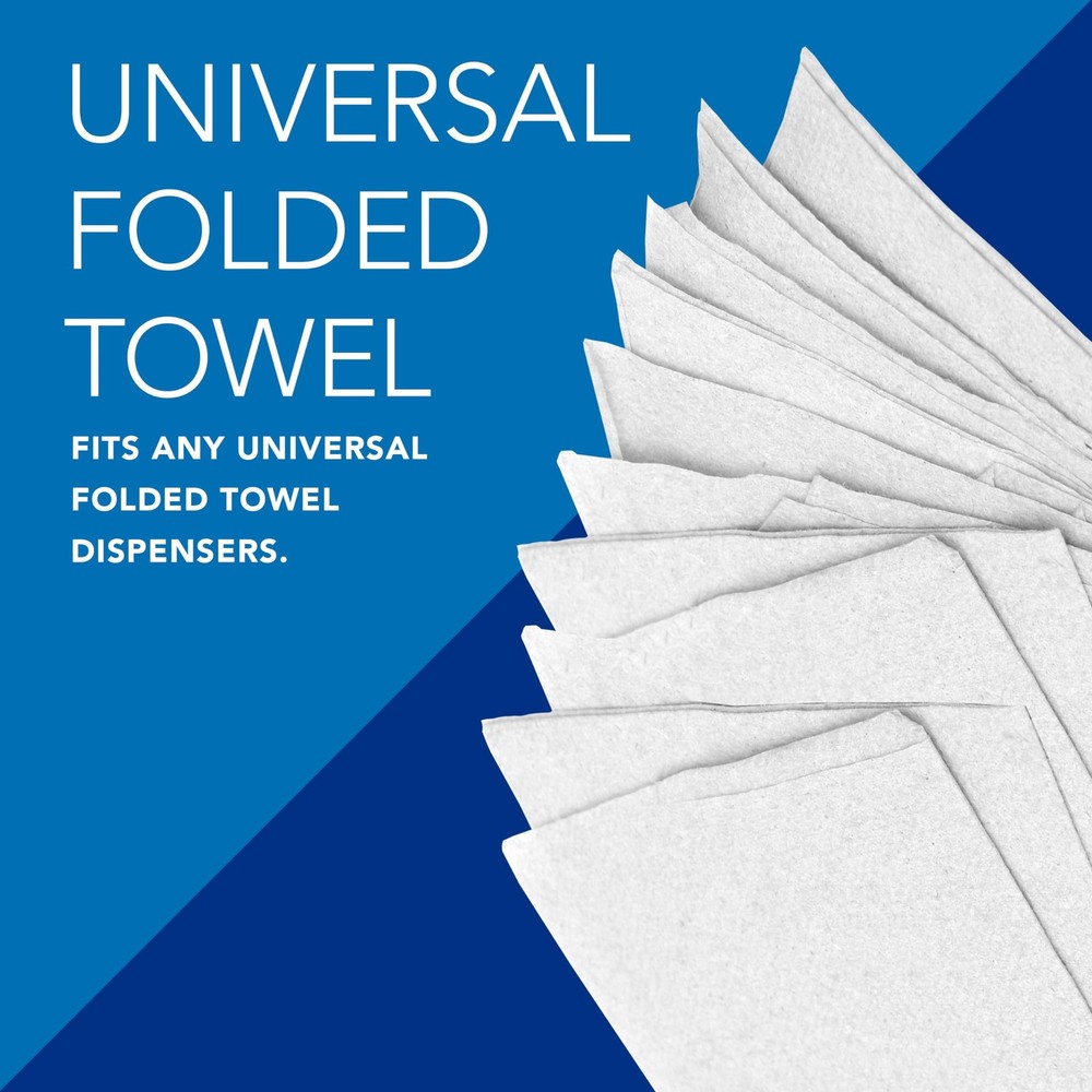 Scott Professional Universal Multifold Paper Towels, Bulk 03650, Absorbency