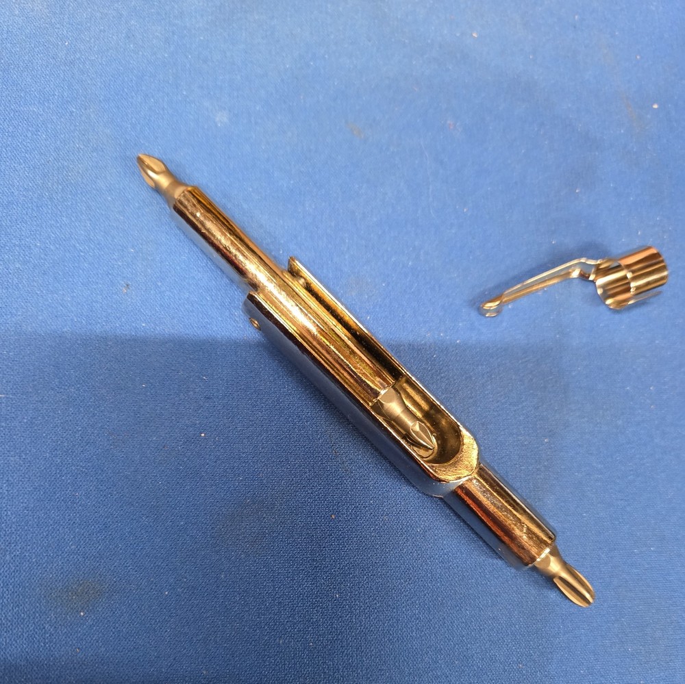 MoorMans Pocket Clip T-Driver Screwdriver Multi-Bit Phillips