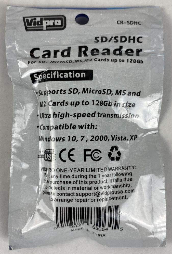 SD/SDHC Card Reader