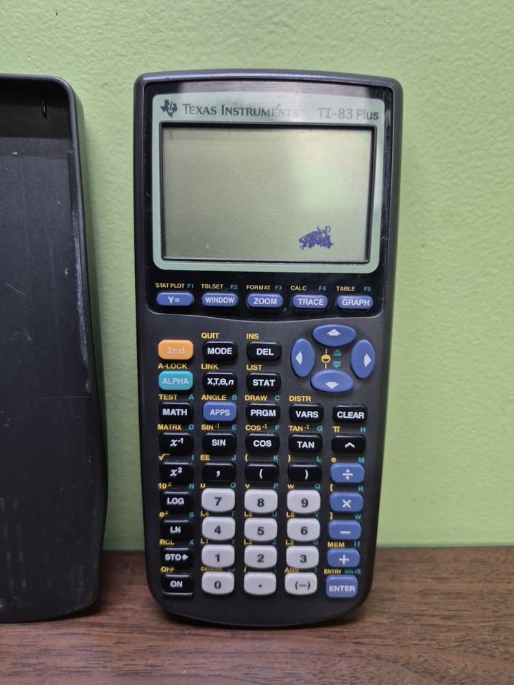 Texas Instruments TI-83 Plus Graphing Calculator -TESTED-