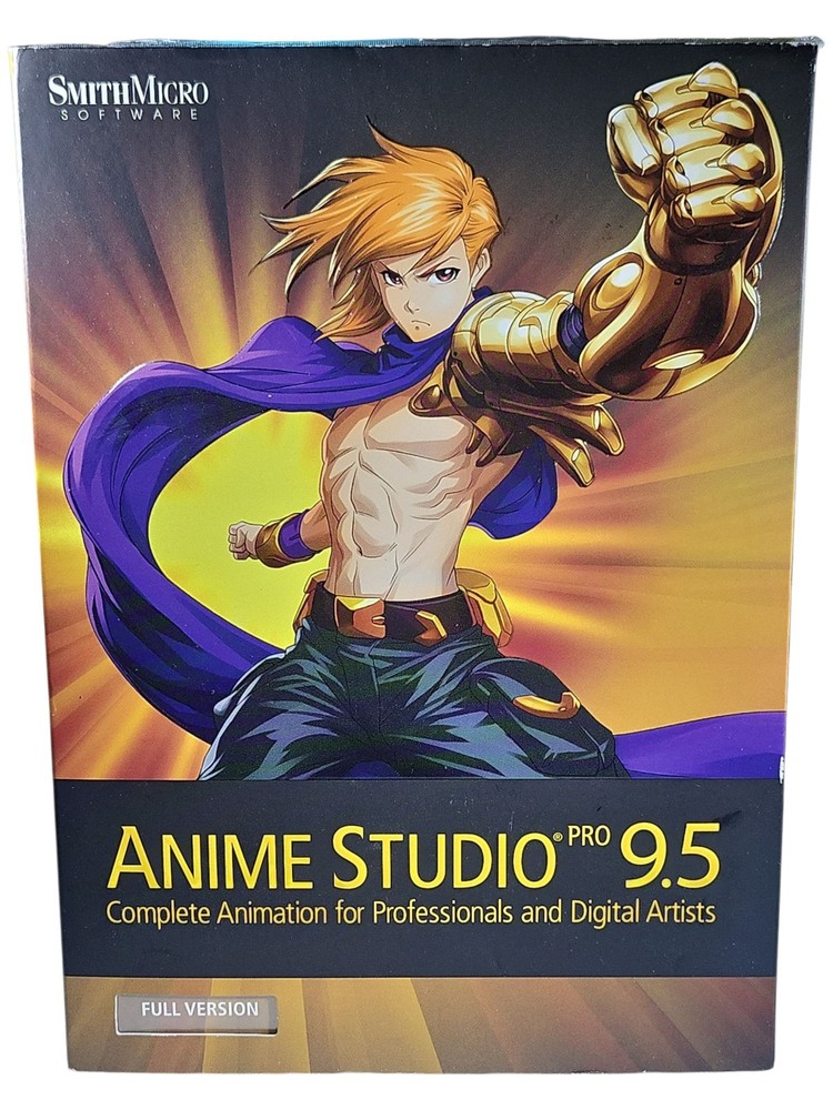 Anime Studio Pro 9.5 for PC/MAC  NEW SEALED