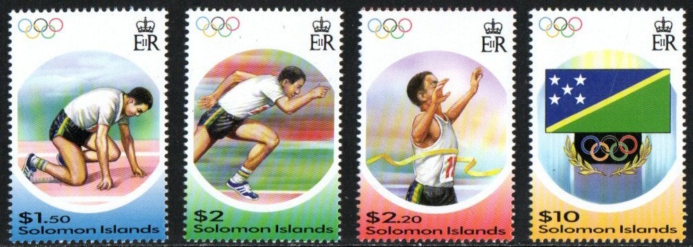 Solomon Islands Stamp 971-974  - 04 Summer Olympics