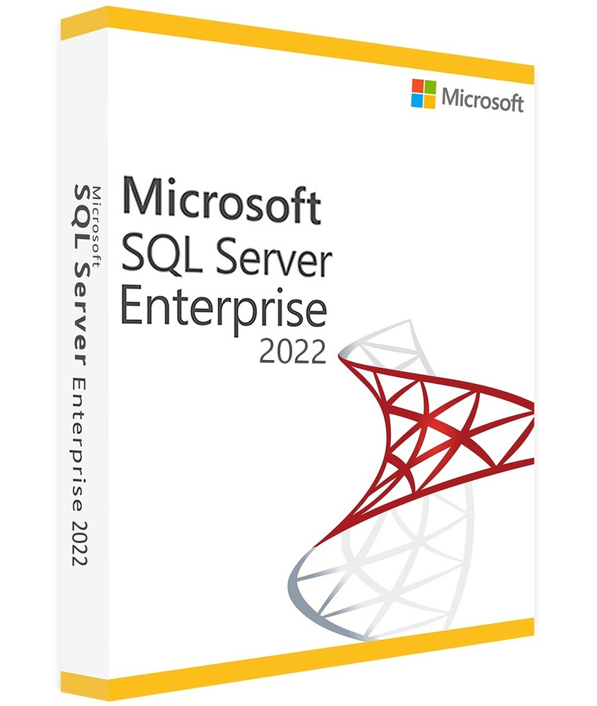 Microsoft SQL Server 2022 Enterprise Edition, 24 Core License, Unlimited CALs