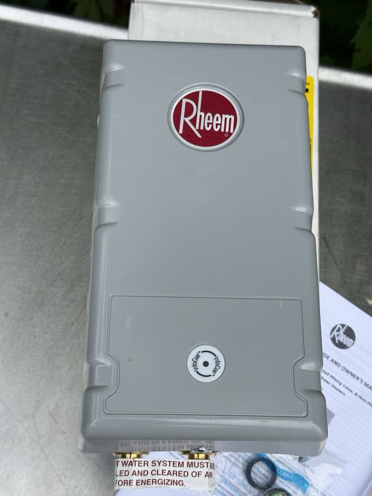 Rheem RTEH3512 3.5kW @ 120V Tankless Electric Water Heater - Unused - Open Box