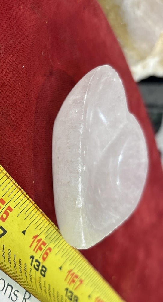 2” Selenite Bowl Heart Shape