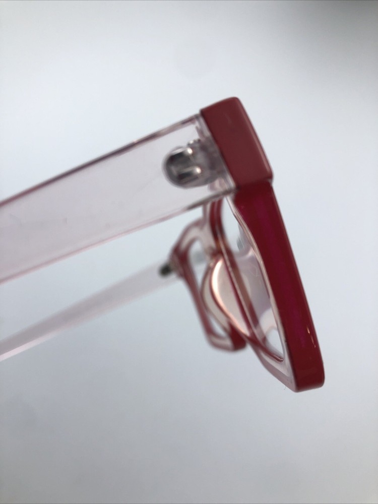 Glasses Blue Light Blocking Red Clear eyeglasses